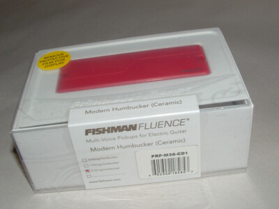 Fishman Fluence PRF-M38-CD1 8 String Modern Humbucker Ceramic 3 Voices RED