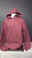 Comfrt Minimalist Hoodie Berry Color Unisex