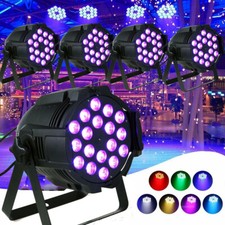 270W 18 LED PAR Light RGBW Stage Lighting DMX 512 Party Show DJ Disco Bar Lights