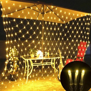 3x2m Led Lichternetz Mit 240 Leds Fur Innen Aussen Lichterkette