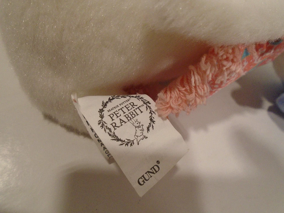 GUND Plush Beatrix Potter Jemima Puddle duck Stuffed Animal Bonnet apron - Image 2 of 4