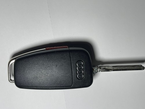 OEM AUDI FLIP KEY SMART KEY KEYLESS REMOT NBGFS12P71 8V0837 220E - Picture 4 of 5