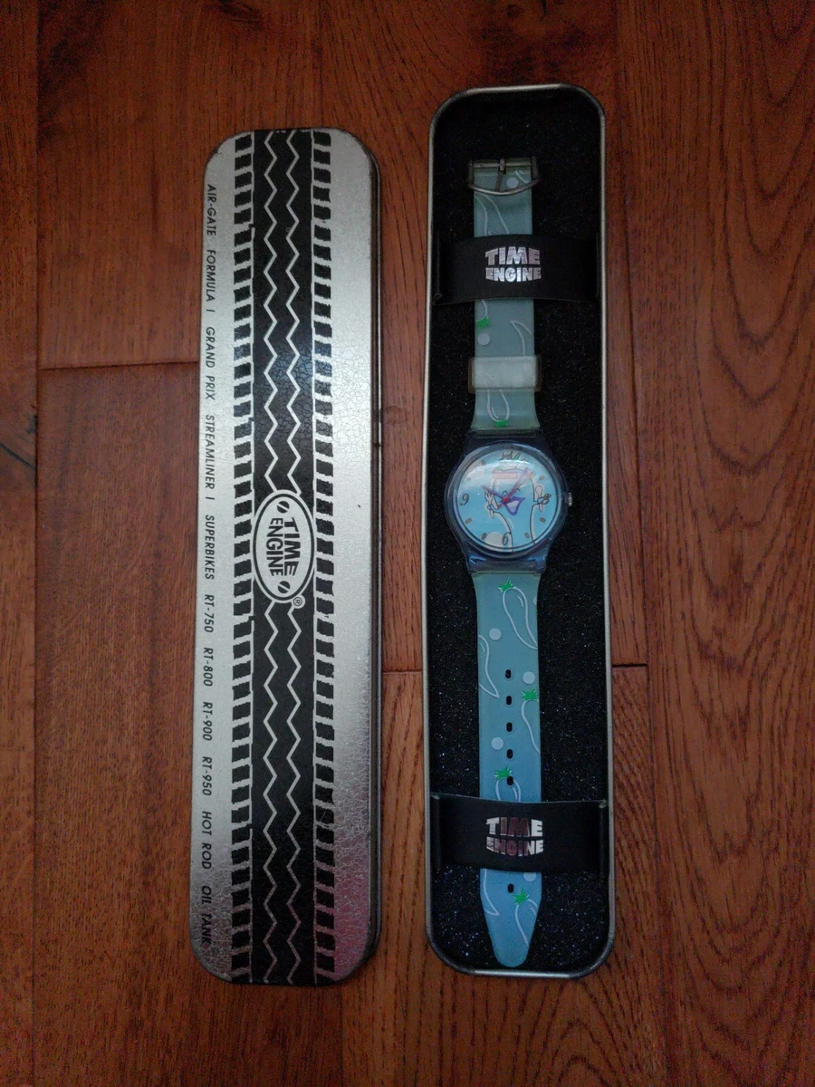 USED Time Engine Watch (Qillis swiss movt) need new battery