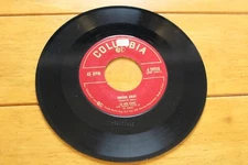 LU ANN SIMMS MOVING AWAY / THE BEST TIME 45RPM 7" JUKEBOX RECORD VG+ COLUMBIA