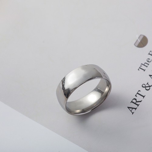 Edelstahl Ring Ehering Hochglanzpoliertes Band Größe 8 bis 11 - Bild 11 von 11