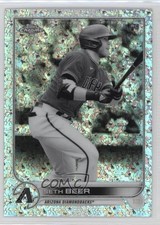 2022 Topps Chrome Black & White Mini-Diamond Refractor Seth Beer #186 7jo