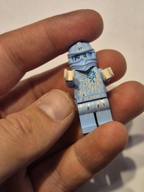 Lego Ninjago ZANE NRG Minifigure Authentic njo0069 Played With SEE PICS 9590