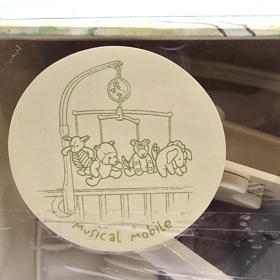 Disney Clásico Winnie the Pooh Musical Cuna Móvil con Caja Tigger Piglet Eeyore Foto 3 de 4