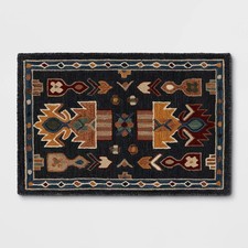 2'x3' Global Wool Accent Rug Blue - Threshold