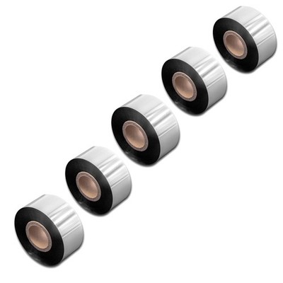 5x Thermotransfer Band für Printronix T8000 Wachs Harz schwarz 30mm