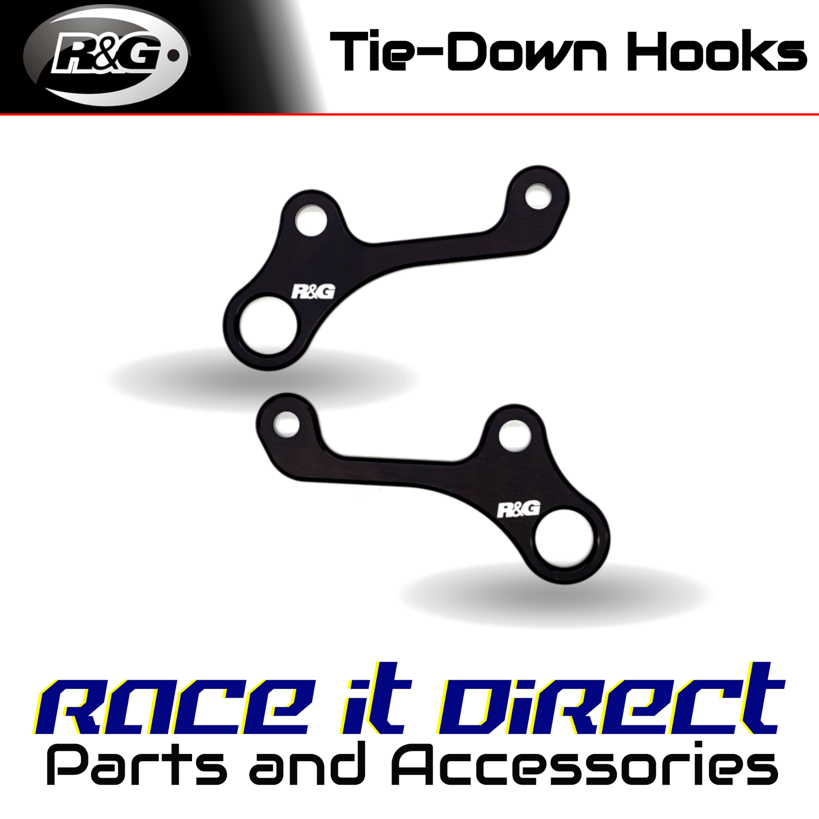 Tie-Down Hooks for Triumph Street Triple RS 765 2017-2026 R&G