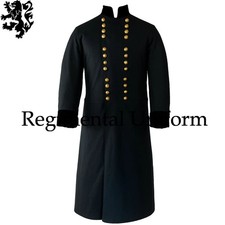 Civil War Union Officer Coat   19th Century Military Wool Frock Coat Reenactment