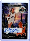 KATE MARTIN 2026 Leaf WOMEN OF SPORT METAL AUTO #ED 1/1 WNBA GREEK GODDESS