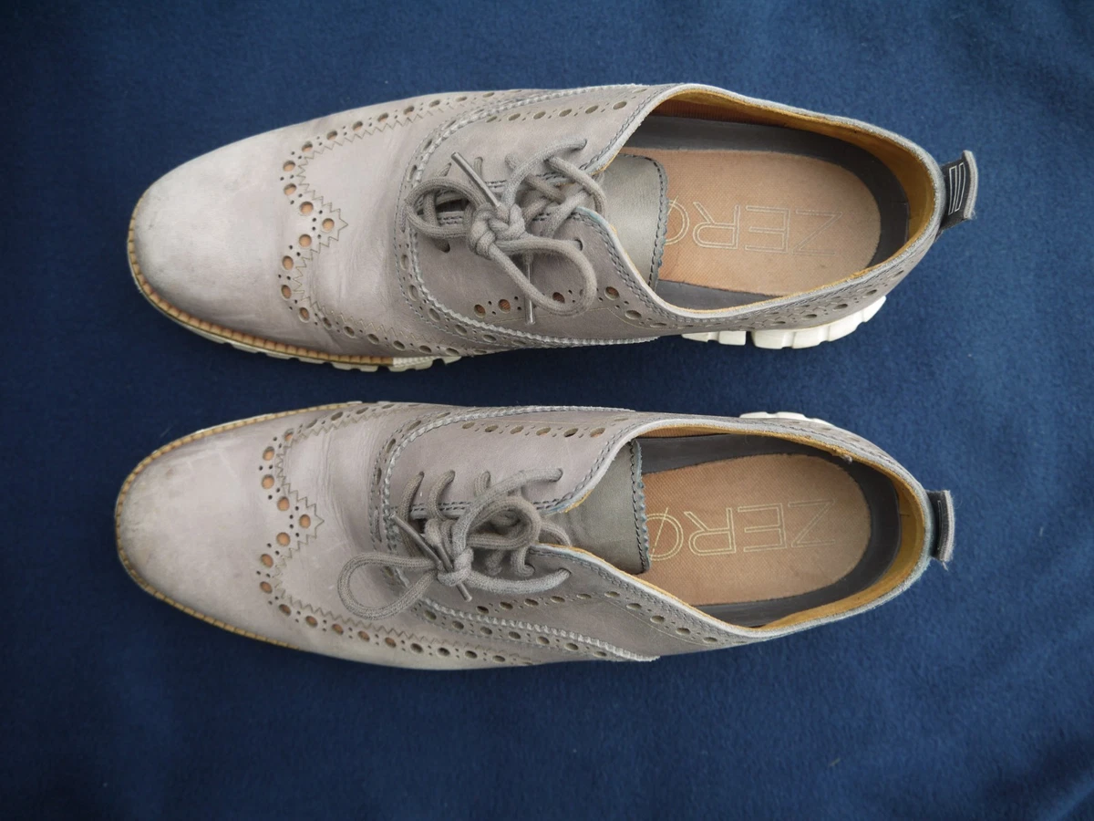 Cole Haan - ZeroGrand Wingtip - Oxford Shoes - Gray - Men\'s - 11.5M - C26716 Las mejores ofertas en Zapatos Informales Cole Haan M Gris  main image 3