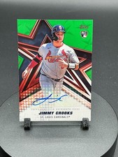 2026 Topps Baseball Stars Autographs Auto Jimmy Crooks Rookie Green 21/99