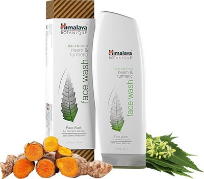 Himalayan Neem Turmeric Face Wash 5.1 Fl Oz Balancing Natural Dermatologically