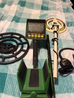 Garrett GTI 2500 Metal Detector 2 coils