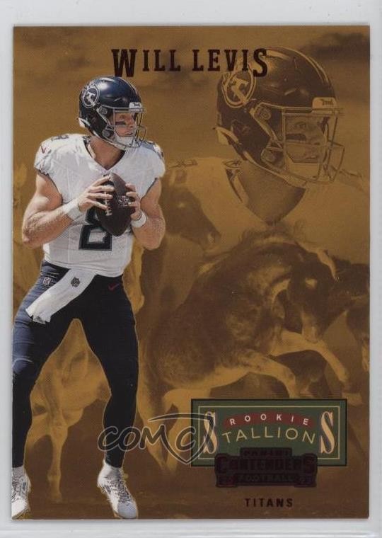 2023 Panini Contenders Rookie Stallions Red Will Levis #7 1g2v