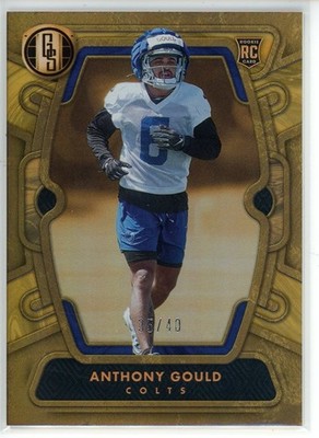 2024 Panini Gold Standard Anthony Gould Citrine Rookie RC /40