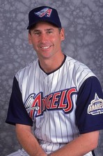 Coach Bud Black Anaheim Angels poses for a studio portrait at Spri- Old Photo