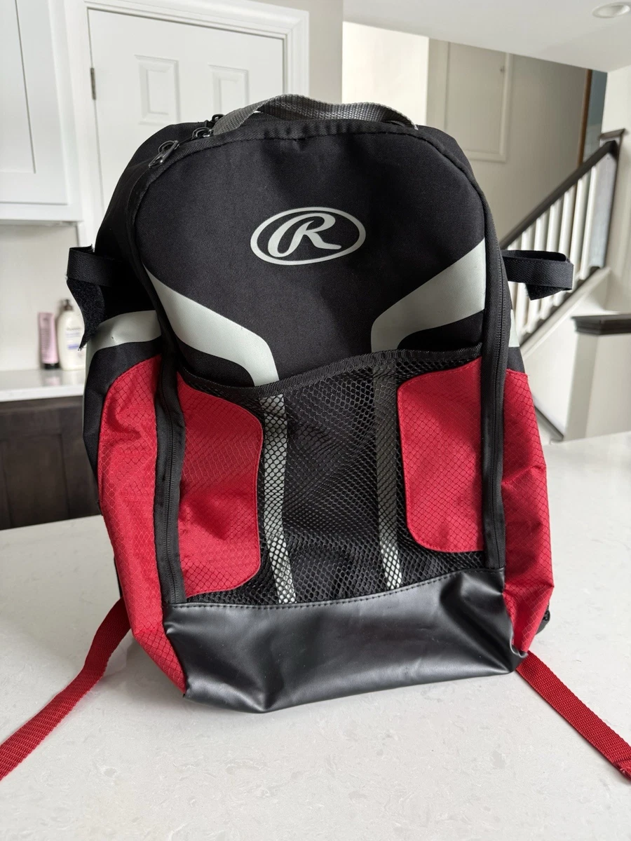 Sac Rawlings Players Sling Bag – 5 Poches – Noir – Pour Baseball Softball