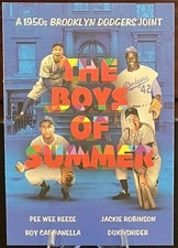 The Boys of Summer 2021 Topps Archives #MPC-6 1950’s Brooklyn Dodgers Baseball
