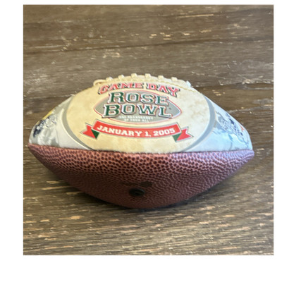 Rose Bowl Texas Longhorns Michigan Wolverines Football Ball Limited Edition