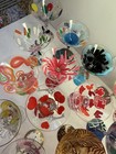 Lot of 14 Hand Painted Lolita Deliciously Flavored Martini Glasses No Boxes — photo 6