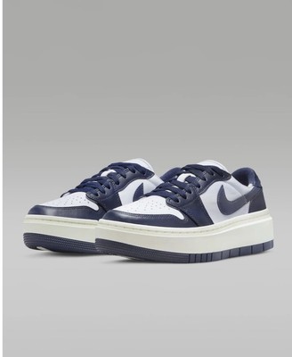 Nike Air Jordan 1 Elevate Low Shoes Navy Sz W 12/ M 10.5 DH7004-141 MSRP $135