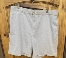 Polo Ralph Lauren Men's 38 Seersucker Shorts Blue White Stripe Classic