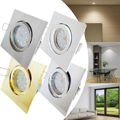 Step dimmbar per Lampenschalter / SMD LED / Deckeneinbauleuchten / 220V Gu10 5W