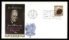 Mayfairstamps Canada FDC 1965 Sir Winston Churchill memoriam First Day Cover aaz