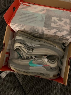 Nike Air Max 97 x Off White Menta grey