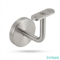 Handlaufhalter Edelstahl V2A Wandhalter GeläNder Treppe Flach Geschliffen
