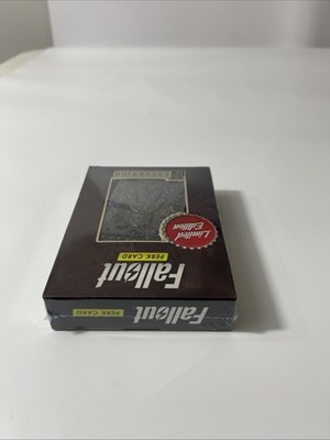 fallout limited edition perk card Fallout - S.P.E.C.I.A.L. Perk Card Collectors Album main image 1