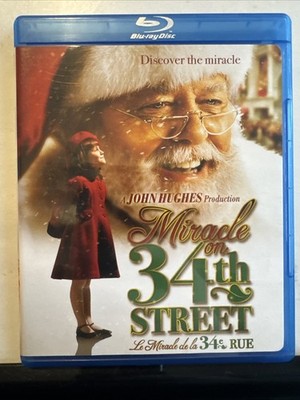 Miracle on 34th Street (Blu-ray Disc) Christmas Rare OOP