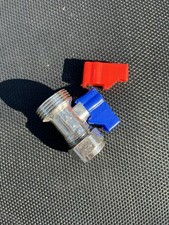 54pack Isolator Valves 15mm With Blue And Red Handles