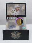 2023-24 Brad Marchand Premier Focus Patch Auto /25 Boston Bruins