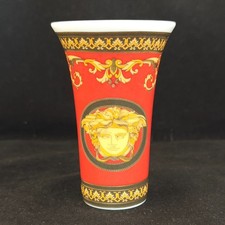 Rosenthal Versace Medusa red Vase - 10 cm (D1550)