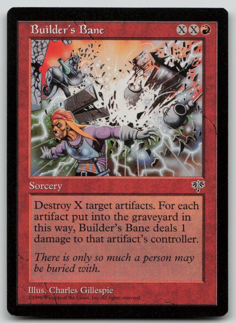 Builder's Bane [Mirage - 160] Lightly Played Common Magic