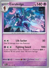 Pokemon Ceruledge [Paldea Evolved - 098/193] Holofoil