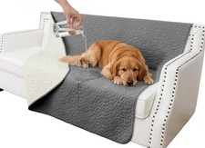 Waterproof Couch Cover for Dogs Washable, Anti-Slip Back Dog Bed Blanket Pet ...