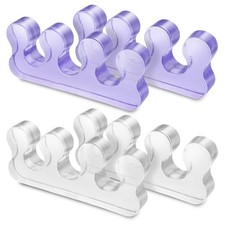 4Pcs Toe Separators Pedicure,Pedicure Toe Separators,Repeatable Washable Toen...