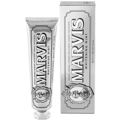 Marvis Whitening Toothpaste, Mint - Promotes natural whitening (85 ml)