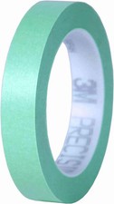 3M 06529 Precision Masking Tape, 3/4" x 60 yards