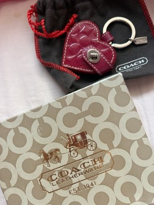 Coach Heart Photo Charm Red | Rare | eBay