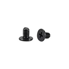 100pcs M2 x 4mm Laptop Notebook Computer Screws Phillips Head Screw Black