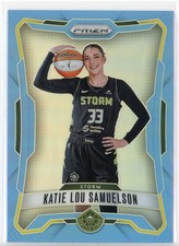 2026 Panini Prizm WNBA 101 Katie Lou Samuelson Carolina Blue Prizm 020/125