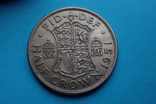 1951 Half Crown, George VI, see images.