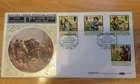 GB Benham 1992 English Civil War Set on History Today First Day Cover - Kineton